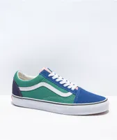 Vans Old Skool Retro Court Multi & White Skate Shoes