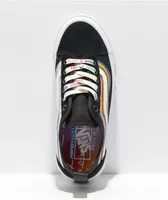 Vans Old Skool Sentry Pride Black & White Platform Shoes