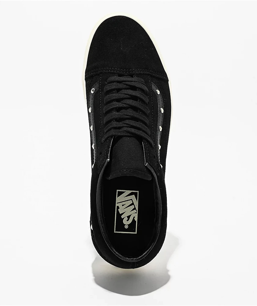 Vans Old Skool Spikes Black Skate Shoes