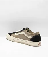 Vans Old Skool Tapered Eco Theory Multi Block Black Skate Shoes 