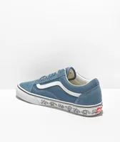 Vans Old Skool UV Dreams Navy & True White Skate Shoes