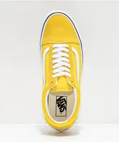 Vans Old Skool Vibrant Yellow & White Skate Shoes