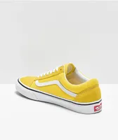 Vans Old Skool Vibrant Yellow & White Skate Shoes