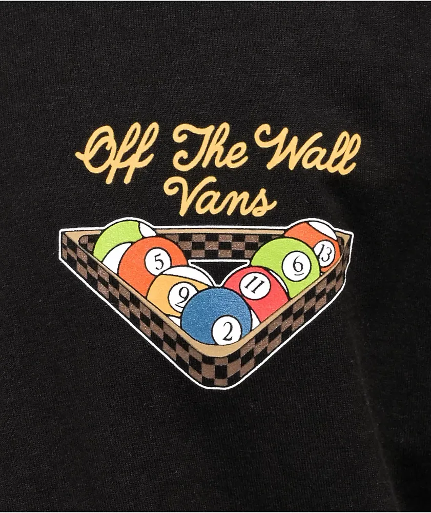 Vans Pool Club Black T-Shirt