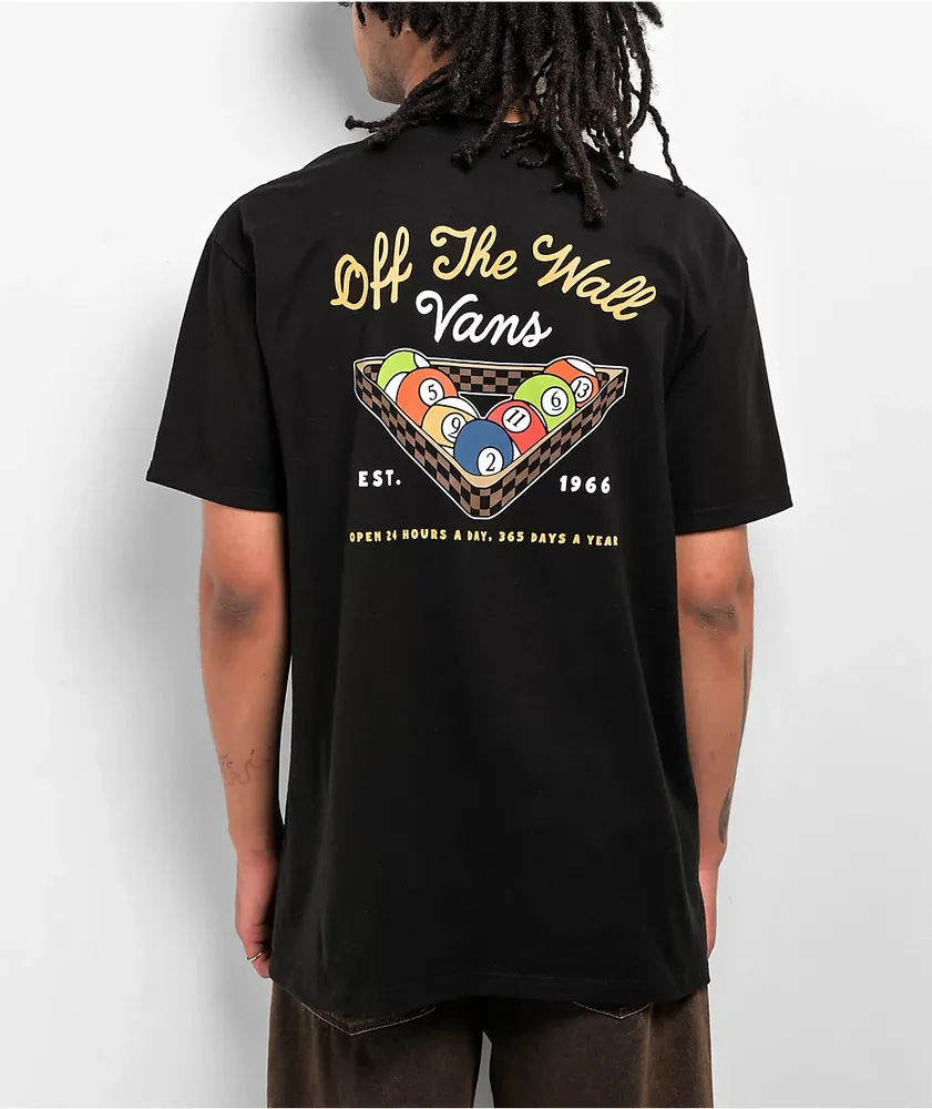 Vans Pool Club Black T-Shirt