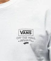 Vans Pressed Floral White Long Sleeve T-Shirt