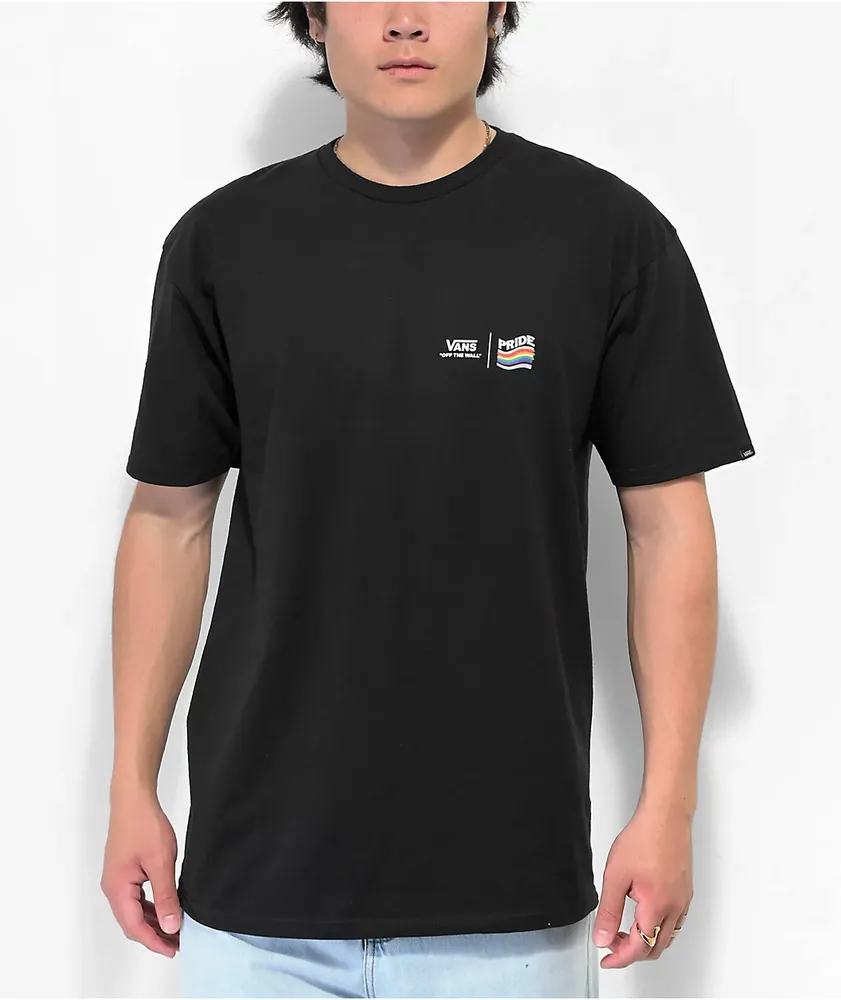 Vans Pride II Black T-Shirt