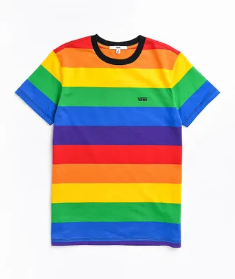 Vans Pride Rainbow Stripe T-Shirt 