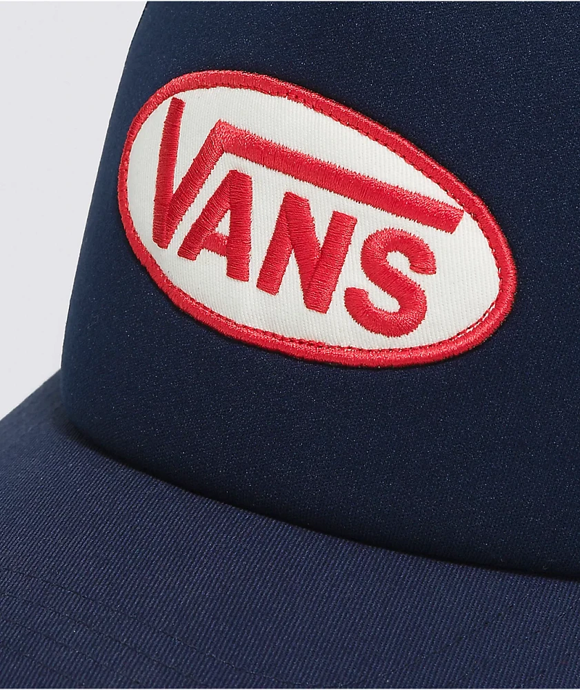 Vans Quick Patch Dress Blue Trucker Hat