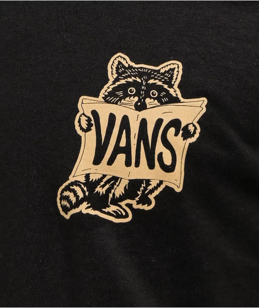 Vans Racoon Sign Black T-Shirt