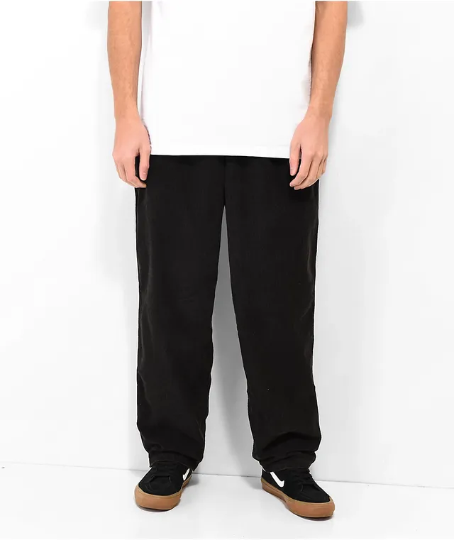 Empyre Jumbo Corduroy Black Skate Pants