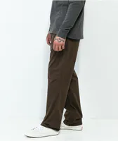 Vans Range Relaxed Brown Elastic Waist Pants