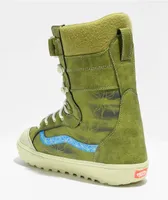 Vans Rav Hi-Standard Linerless DX Green Snowboard Boots 2024