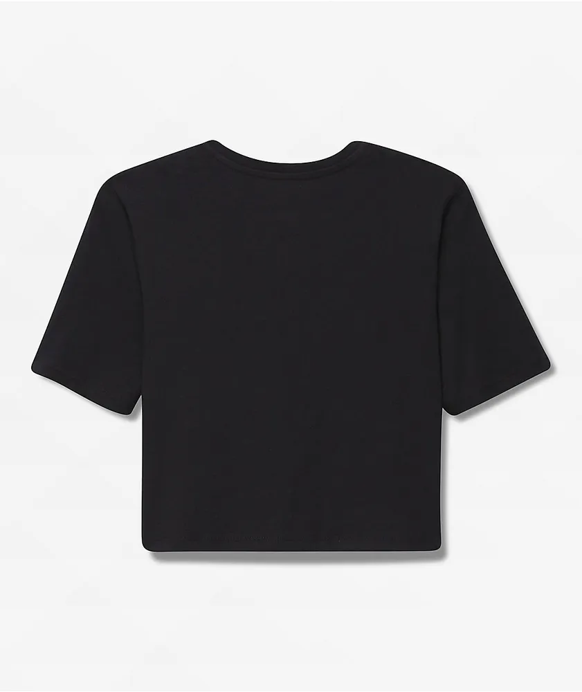 Vans Resort Mix Black Crop T-Shirt