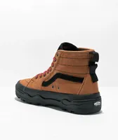 Vans Sentry Sk8-Hi WC Hiker Suede Brown Shoes