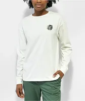 Vans Serpent Fields Cream Long Sleeve T-Shirt