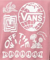 Vans Silent Mode Pink Long Sleeve T-Shirt