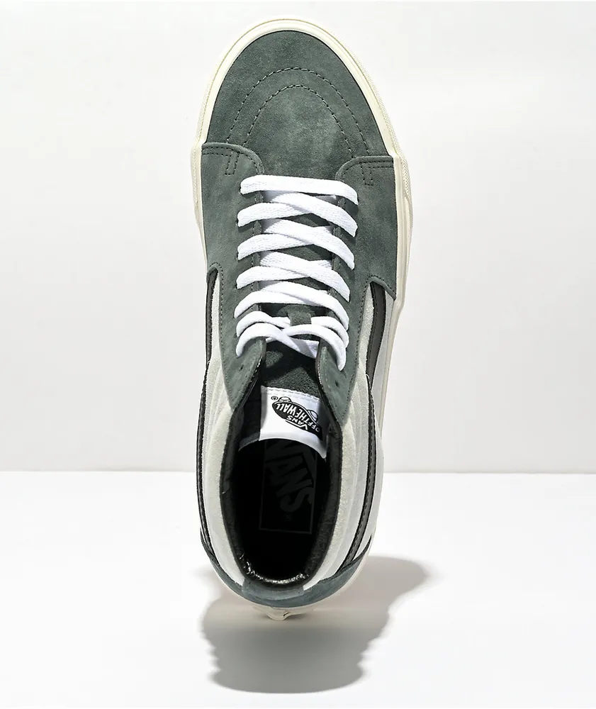 Vans Sk8-Hi 2-Tone Grey & Blue Skate Shoes