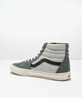 Vans Sk8-Hi 2-Tone Grey & Blue Skate Shoes