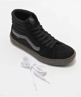 Vans Sk8-Hi BMX Black & Dark Gum Skate Shoes