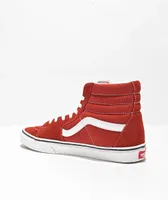 Vans Sk8-Hi Bossa Nova Red Skate Shoes