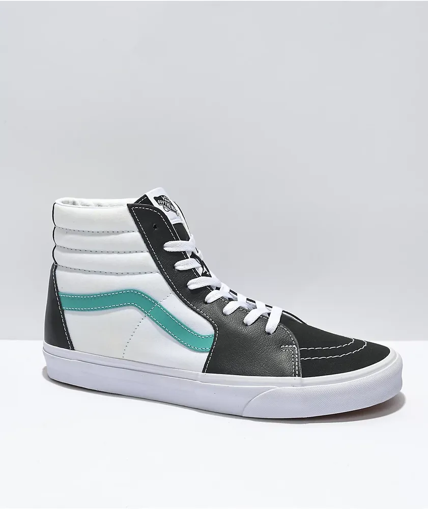 Vans  Sk8-Hi Black/Black/White Classics Shoe