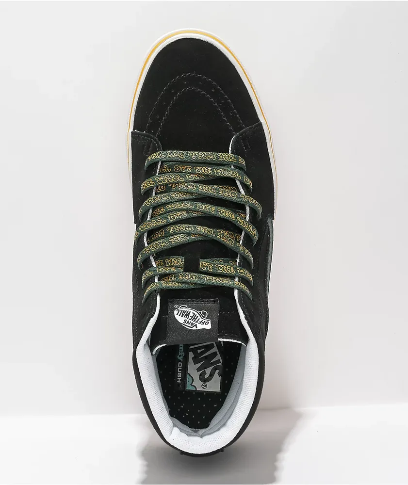 Vans Sk8-Hi ComfyCush Trip Outdoors Black & White Skate Shoes