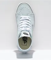 Vans Sk8-Hi Light Blue & White Skate Shoes