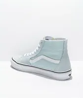 Vans Sk8-Hi Light Blue & White Skate Shoes