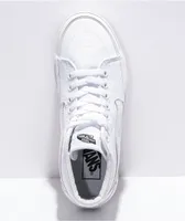 Vans Sk8-Hi Stacked True White Platform Shoes