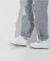 Vans Sk8-Hi Stacked True White Platform Shoes