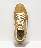 Vans Sk8-Hi Tapered Eco Theory Mustard Gold & True White Skate Shoes