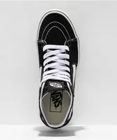 Vans Sk8-Hi Tapered Stackform Black & White Platform Shoes