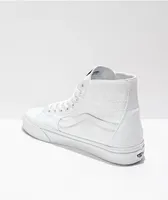 Vans Sk8-Hi Tapered True White Canvas Skate Shoes