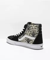 Vans Sk8-Hi Tapestry Black & Bone Skate Shoes