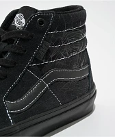 Vans Sk8 Hi Web Dark Grey & Black Skate Shoes