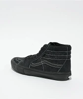 Vans Sk8 Hi Web Dark Grey & Black Skate Shoes