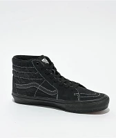 Vans Sk8 Hi Web Dark Grey & Black Skate Shoes