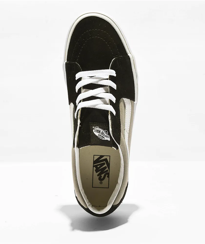Vans Sk8-Low Black & Drizzle Grey Skate Shoes