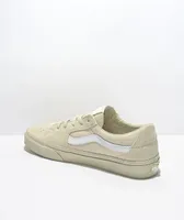 Vans Sk8-Low Contrast Bone & White Skate Shoes