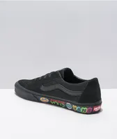 Vans Sk8-Low Disrupt Black Skate Shoes