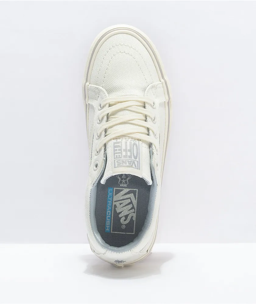 Vans Sk8-Low SF Reissue Leila White Skate Shoes