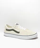 Vans Sk8-Low Utility Pop Blanc De Blanc & Khaki Skate Shoes