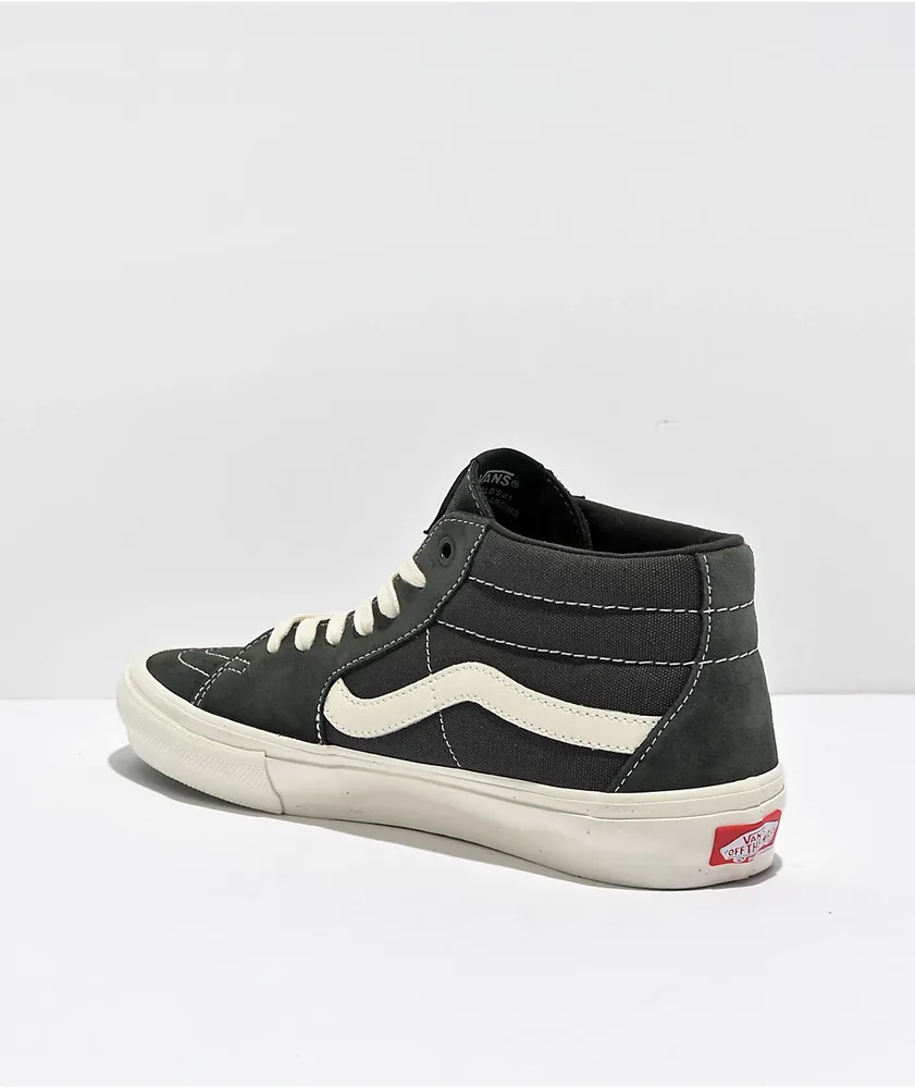 Vans Sk8-Mid Grosso Gray Skate Shoes