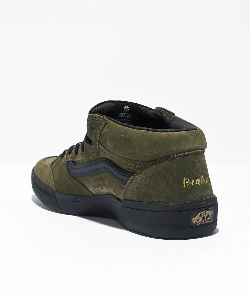 Vans Skate Beatrice Domond Zahba Mid Dark Olive Skate Shoes 