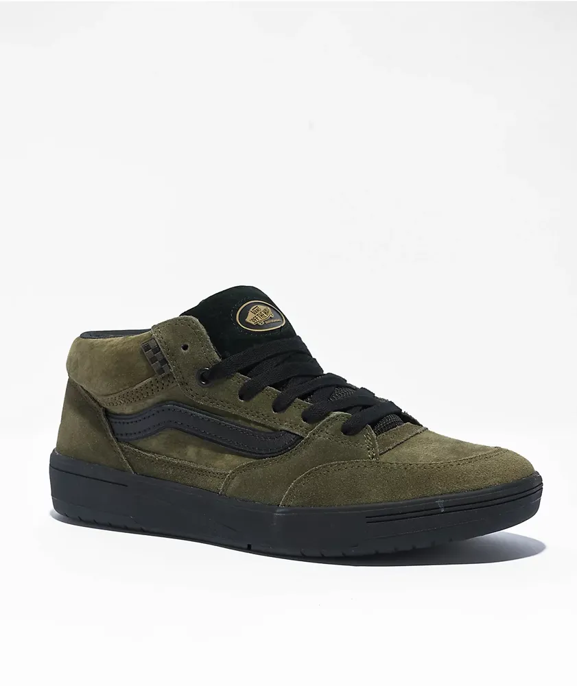 Vans Skate Beatrice Domond Zahba Mid Dark Olive Skate Shoes 