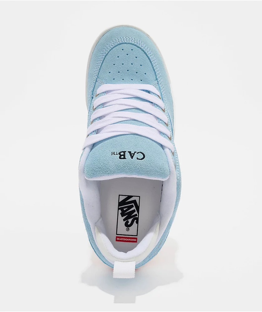 Vans Skate Cab 4 Baby Blue Skate Shoes