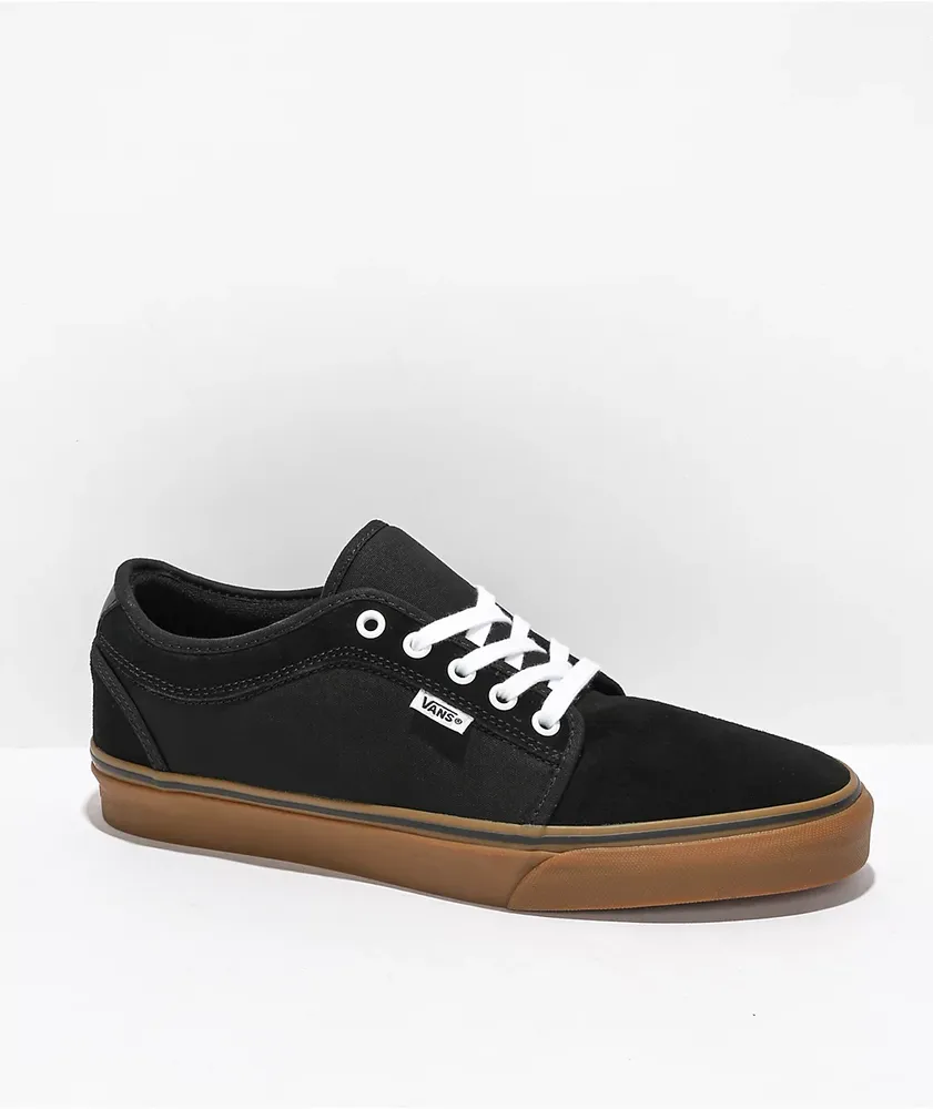 Vans Skate Chukka Low Black & Gum Skate Shoes