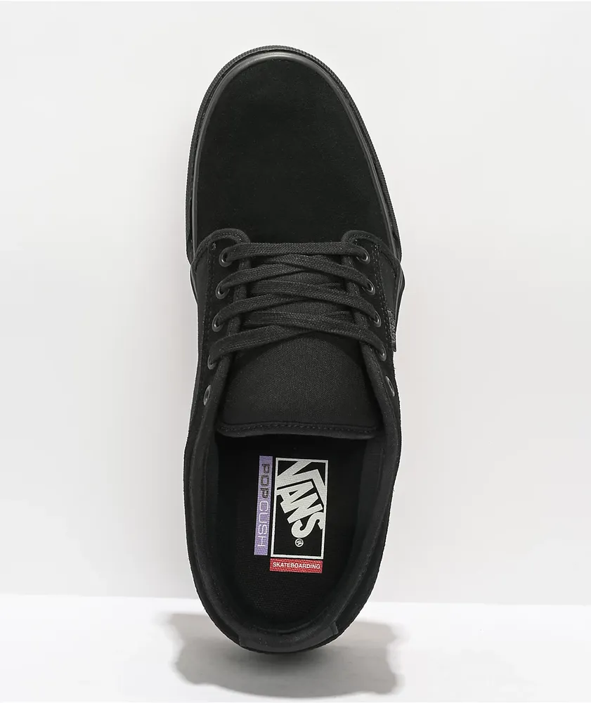 Vans Skate Chukka Low Blackout Skate Shoes