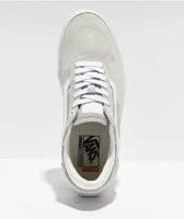 Vans Skate Crockett Grey & White Skate Shoes